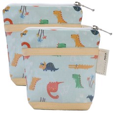 SEMOMS 防水TPU材質藥包 恐龍島 2入, 混色