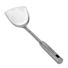 Chieh Pao 潔豹 304不銹鋼 雅歌全柄煎匙, 1支, 不銹鋼色