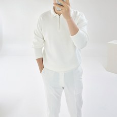 Adore Classic 男士 Master 拉鍊領長袖針織衫