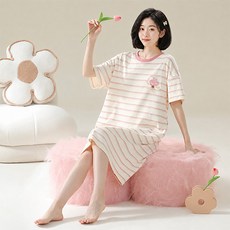 I CAN SIMPLE 孕婦可愛日常居家連身裙 H款