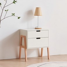 Paroma Su 方塊盒系列 雙層床邊櫃 白色, 1件, 白色的