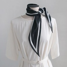 바비수 쏘 바네 프리미엄 마름모 스카프 + 선물케이스