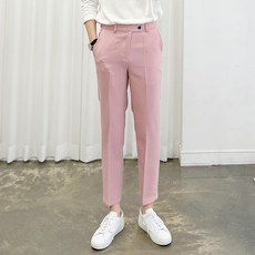 아도르클래식 남성용 포스 봄 가을 겨울 빅사이즈 캐주얼 9부 슬랙스