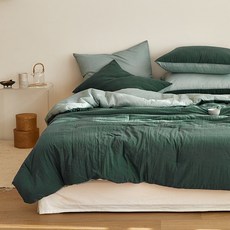 maatila Smoothie泡泡紗抗菌雙面夏季薄被組