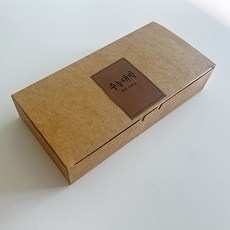 TINA PICNIC 牛皮紙盒 + 高考大發貼紙 棕色套組, 10套