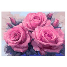 코쿼드 DIY 명화그리기 유화 그림 세트 600 x 750 mm, G18 꿈속의 사랑, 1개