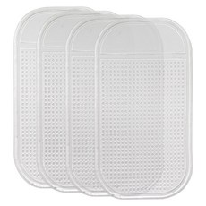 쎈나인 멀티 논슬립 접착식 패드 핸드폰 거치, 4개, 투명