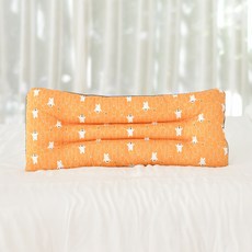 ahtty blanc 雙面一體式寬版嬰兒枕, 1個, 白色小熊