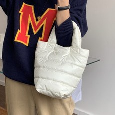 aurne 소프트 패딩 미니 토트백