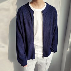 JHSTYLE 男士雙向拉鍊針織外套 JHROK460