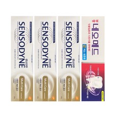 SENSODYNE 舒酸定 多元護理牙膏 120g 3入+深層潔淨牙膏 125g, 1組