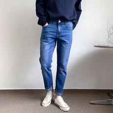 Heijin男款水洗彈性牛仔褲 2861