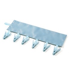 컬러 옷 모자걸이 후크, 블루, 1개