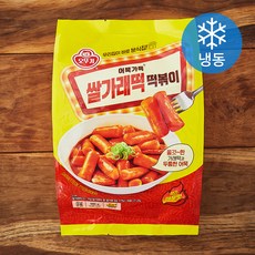 오뚜기 쌀가래떡 떡볶이 (냉동), 580g, 1개