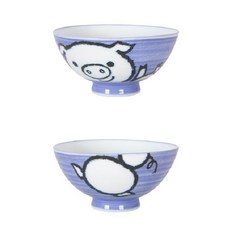 네루 돼지 공기 115mm, 블루, 2개