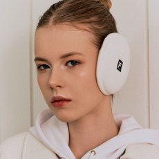 FILA 斐樂 防寒耳罩, 白色, 1個