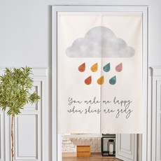 Mellanneu感性窗簾遮擋簾隔間簾 06, 混合色