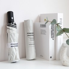 Crocodile 鱷魚 UV防紫外線字母遮光全自動3折陽傘/雨傘兩用傘