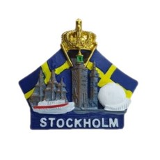 세계 여행 컬렉션 냉장고 자석, 유럽스웨덴스톡홀름