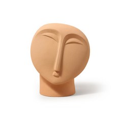 JHCompany獨特臉部陶瓷花瓶, C型