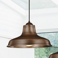 준라이팅 쉐도우 1등 펜던트 중형, 동브론즈