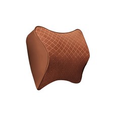 記憶棉汽車頸枕, 巧克力棕, 1個