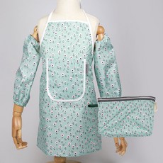 BEBE CHOUETTE 兒童防水圍裙 + 袖套 + 收納袋套組