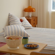 maatila 復古莊園 60支高密度純棉固定帶床墊, 1個, 顏色:01. 北歐莊園