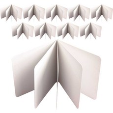 MINHWASHOP 素面剪貼簿 UFCNT0231 10頁, 10個, 5張, 白色