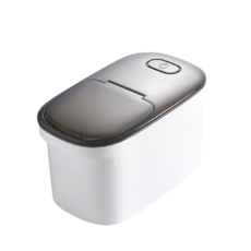 防潮密封穀物儲米桶 D_RD_14, 黑色