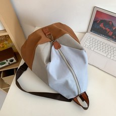 소리달 여성용 블마 다용도 대용량 심플한 백팩 + 키링 세트