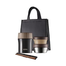Thermos Plus + Sbanban 保溫飯盒 1140ml TKLG-1150, 1組, 布朗尼 BK