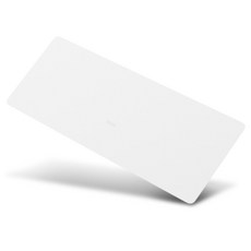 Yoichi Maboard Bell 皮革圖案鼠標遊戲墊 900 x 400 x 2 毫米, 白色, 1個