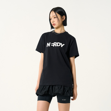 NEDRY 男女通用 Blank 大Logo 短袖 T恤