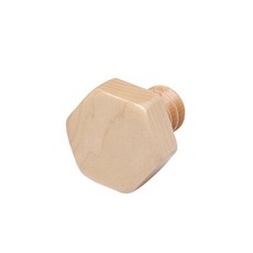 나를그리다 나사 모양 옷걸이 C타입, 우드, 1개