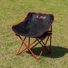ZERA Lagom 2.0 摺疊輕量椅 碳鋼露營椅, 1個, 黑色