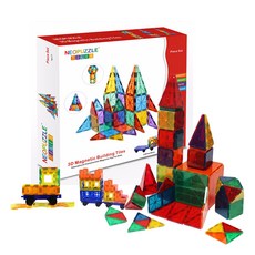 Bmag 3D 磁鐵積木 Neo 拼圖 103p BWT06-100A, 混色