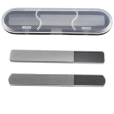 Artbenny Nano Glass足部美甲墊 圓頭型+方頭型+盒子組, 1套, 隨機發貨（箱）