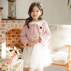 OWLEYBARN 女童 Coco 粗花呢提花夾克