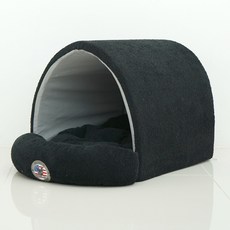 REDPUPPY 寵物法式Aigle小屋, 黑色