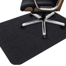 地板保護防刮防滑椅墊 A款 布質 黑色, 1個