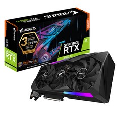 기가바이트 AORUS Master 지포스 RTX 3060 Ti D6 8GB 그래픽카드 제이씨현, GV-N306TAORUS M-8GD