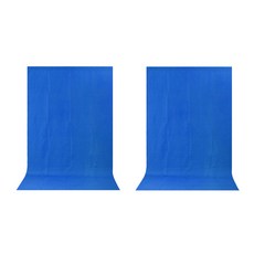 대한 베이직 폴리 촬영용 배경천 1.5 x 2m, 2개, 단일상품(블루)