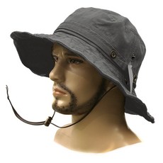 ExtraBOLD 빅사이즈 아웃도어 등산 버킷햇, CHARCOAL