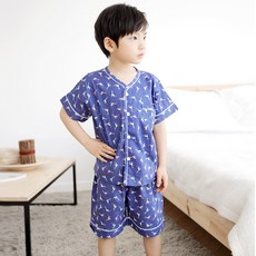 토토와모모 남아용 통기성 여름 잠옷 TR405_1