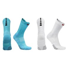 SNF 時尚圖案運動襪 JIA07 2件組 34 SB WH, 混合色, 2個