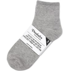 Doobalro 女性運動雙層底束帶襪 8雙, 灰色