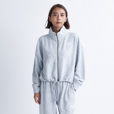 ROXY 女款短版拉鍊運動衫 RE21HZ207GRY