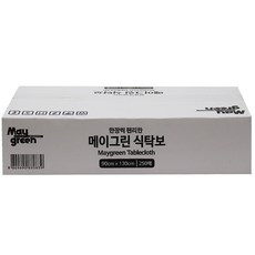 Maygreen 塑膠桌布 90 x 130 cm, 1個, 250入