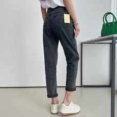 2nd Ground 女款中性牛仔長褲